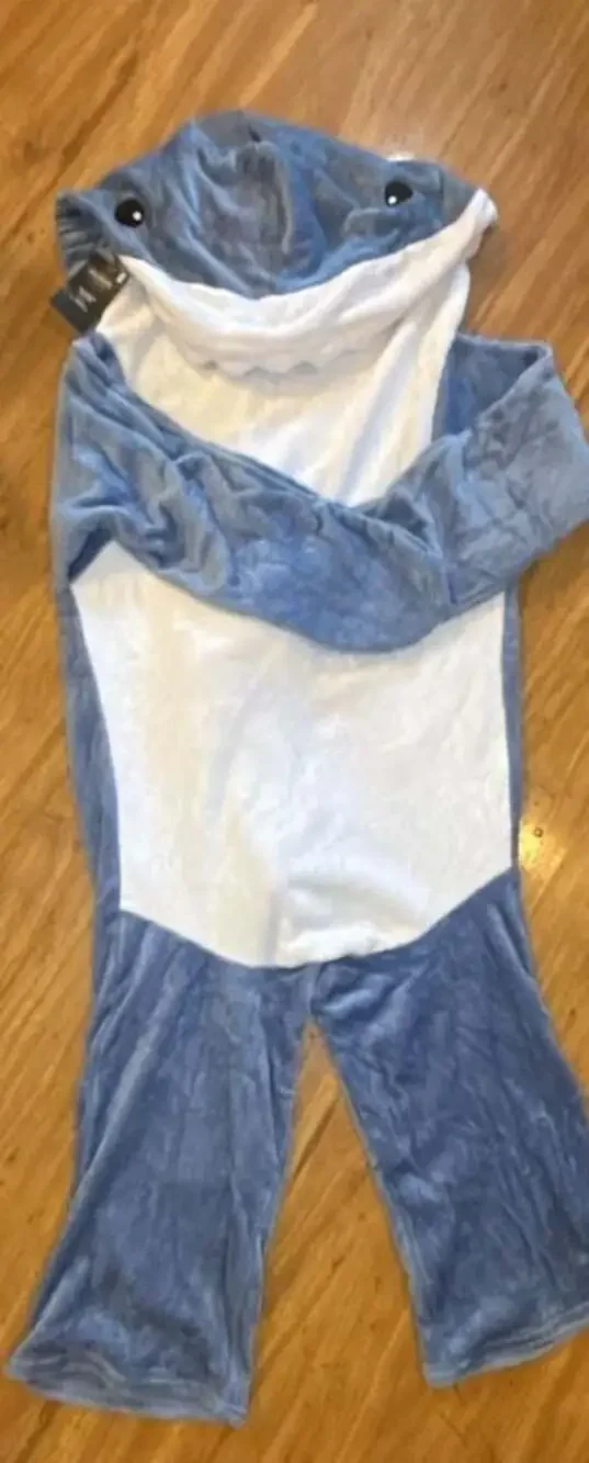 Halloween Collection Shark Plush Onesie Costume